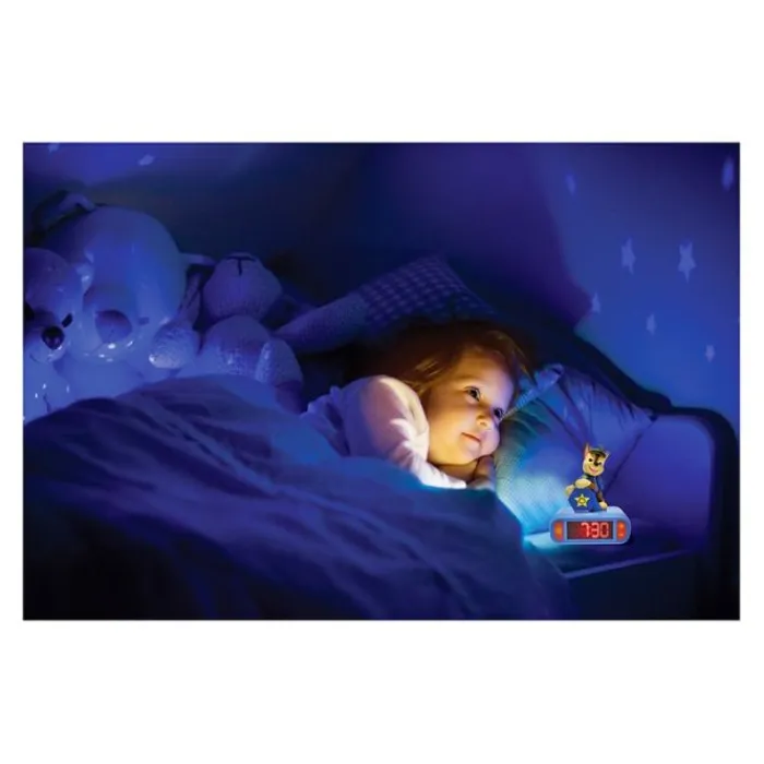 Hot Réveil enfant Veilleuse Chase Réveil