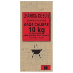 New Sac de charbon 10 kg qualité restaurant Ustensiles Barbecue, Sac À Charbon