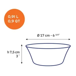 Clearance Saladier Lys marine diamètre 17cm Vaisselle, Linge De Table