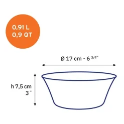 Best Saladier Lys vermeil 17cm Vaisselle, Linge De Table