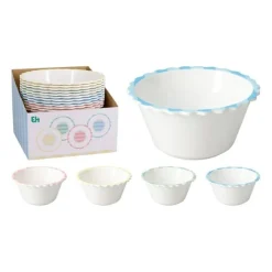 Saladier mélamine festonné diamètre 25cm Vaisselle, Linge De Table