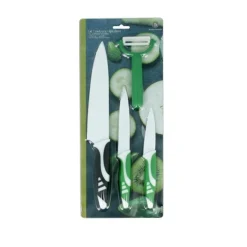 Sale Set 3 couteaux revêtu céramique + éplucheur Ustensiles De Cuisine
