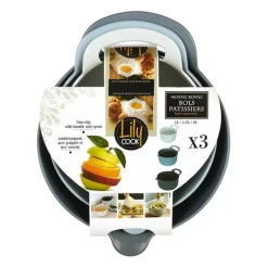 Best Set de 3 bols 1L / 15L / 2L Ustensiles De Cuisine