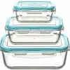 Set de 3 boîtes rectangles CLIPEAT - Conservation & Micro ondes Ustensiles De Cuisine