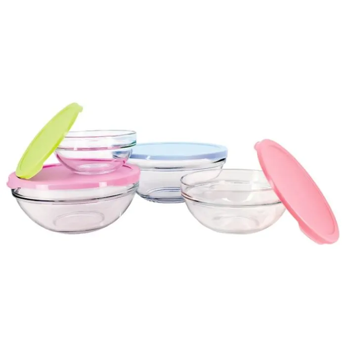 Best Set de 4 saladiers en verre Ustensiles De Cuisine