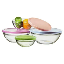 Best Set de 4 saladiers en verre Ustensiles De Cuisine