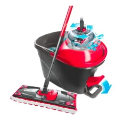 Discount Set ULTRAMAX TURBO, essorage avec pédale Lingette, Balai, Détergent