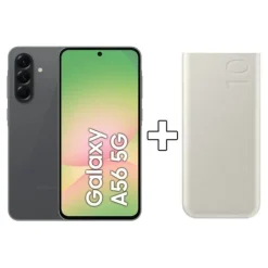 Sale Smartphone Galaxy A56 5G 128Go Graphite + Batterie de secours Smartphone Samsung|Smartphone