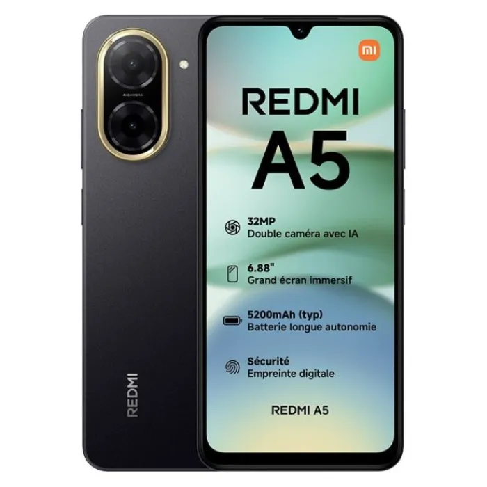 Hot Smartphone Redmi A5 64Go Noir Smartphone Samsung|Smartphone