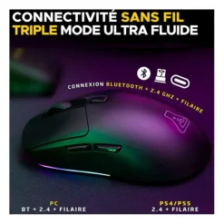 Clearance Souris gaming KULT TITANIUM Souris, Tapis|Souris, Tapis Gaming