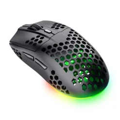 Souris gaming HELOX sans fil Noir 4800Dpi ultra légère Souris, Tapis|Souris, Tapis Gaming