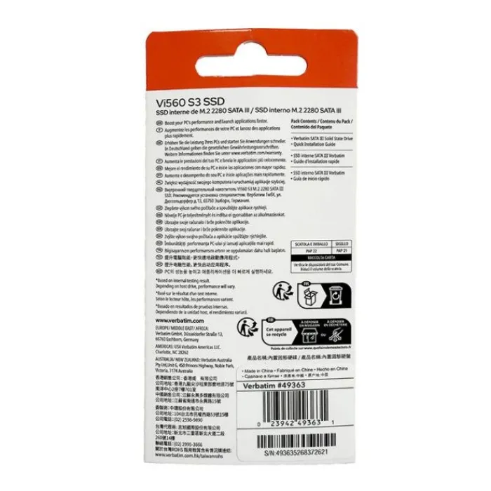 New SSD interne NV3 - M.2 512Go Vi560 2280 Disque Dur Interne, Ssd