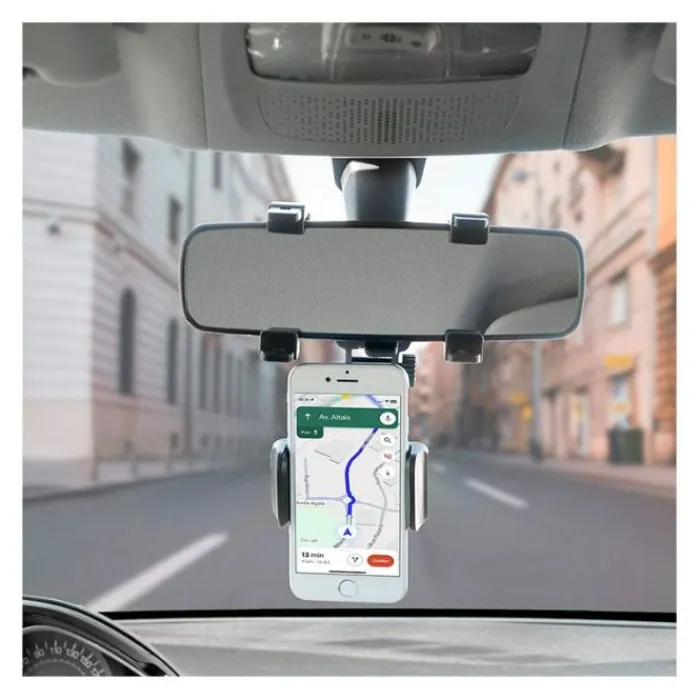Hot SUPPORT UNIVERSEL POUR RETROVISEUR Support Smartphone