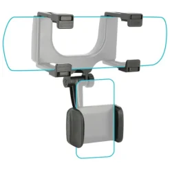 Hot SUPPORT UNIVERSEL POUR RETROVISEUR Support Smartphone
