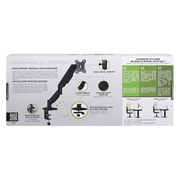 Best Support moniteur 1 ECRAN MECANIQUE Support Pc