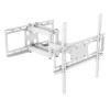 Outlet Support mural TV de 66 à 140 cm D2 déporté blanc Support Mural Tv