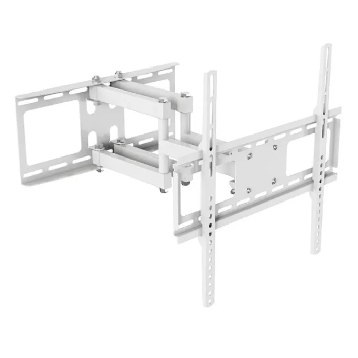 Outlet Support mural TV de 66 à 140 cm D2 déporté blanc Support Mural Tv