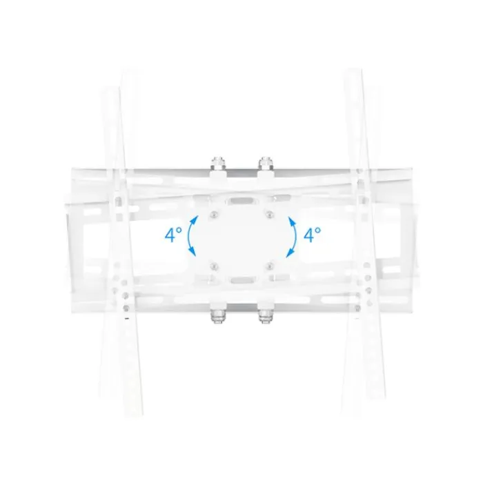 Outlet Support mural TV de 66 à 140 cm D2 déporté blanc Support Mural Tv