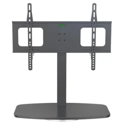 New Support pied TV de 81 à 165 cm MDF noir Support Mural Tv