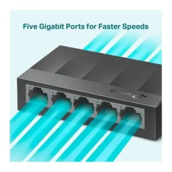 Hot SWITCH LS1005G 5 Ports Plastique - Gigabit Routeur, Switch, Mesh