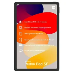 Outlet Tablette 11" Redmi PadSE 128Go noir Tablette