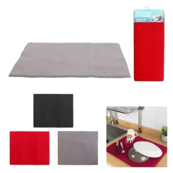 Sale Tapis évier ultra absorbant 48x40cm Ustensiles De Cuisine