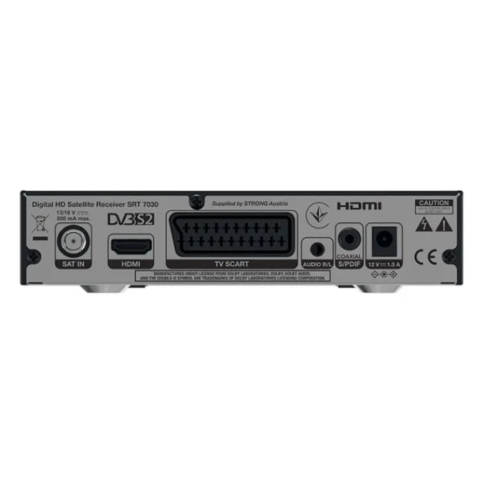 Outlet Terminal Numérique Satellite SRT 7030 HD Adaptateur Tnt