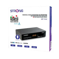 Terminal SRT7410 TNTSAT HD Satellite, Parabole