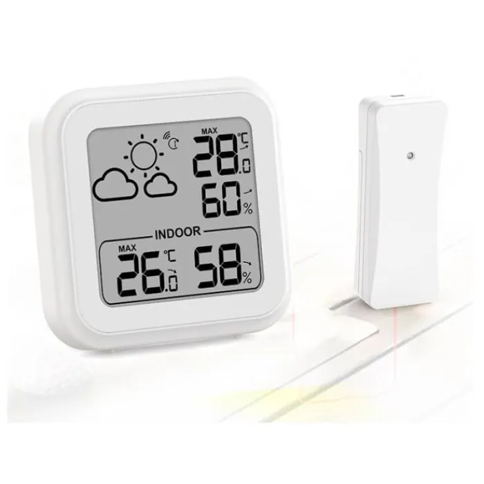 Best Thermomètre E015 INTERIEUR EXTERIEUR Station Météo