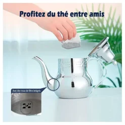 Outlet Théière inox 12L tous feux Cafetière Italienne