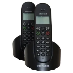 Sale Téléphone duo avec répondeur TRD 1 Noir Téléphone Fixe
