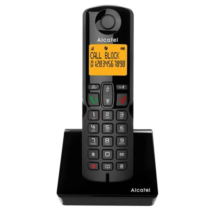 Discount Téléphone solo S280 Noir Téléphone Fixe