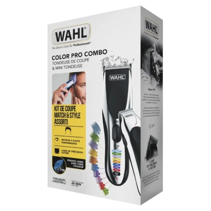Clearance Tondeuse cheveux COLOR PRO CORDLESS COMBO + MINI TONDEUSE Tondeuse