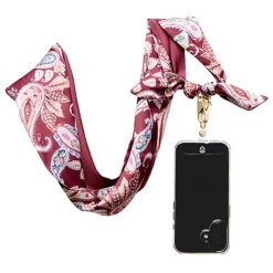 Hot Tour ce cou pour smartphone Bandana Bordeaux Accessoires Téléphone