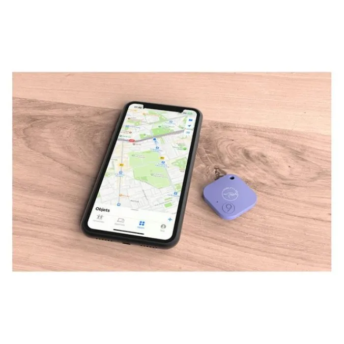 Hot Traceur GPS Lilas compatible iPhone Accessoires Téléphone