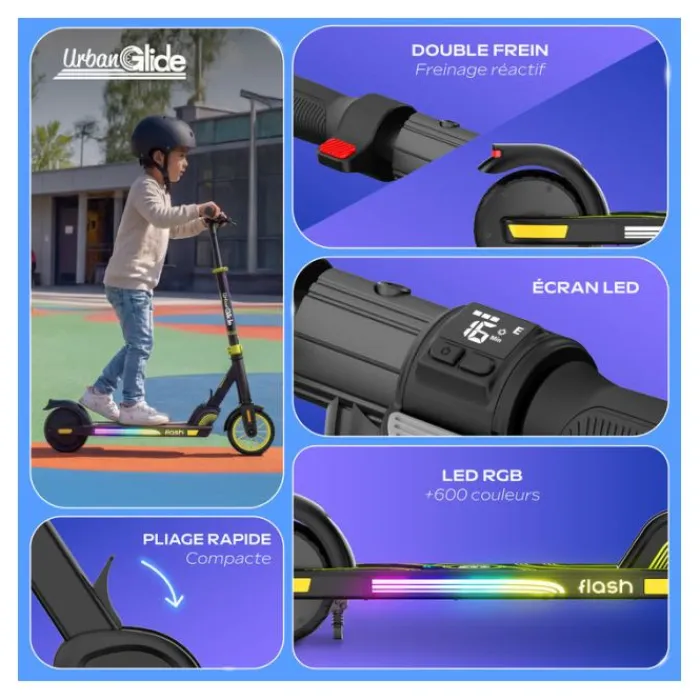 Outlet Trottinette électrique pour enfant Ride Flash Trottinette Électrique
