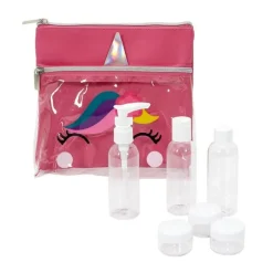 Clearance Trousse de voyage avec flacons Soin Visage Et Corps