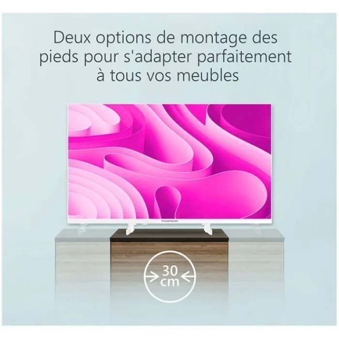 Discount TV HD 32" 32HD2S13W blanche Tv < 108 Cm