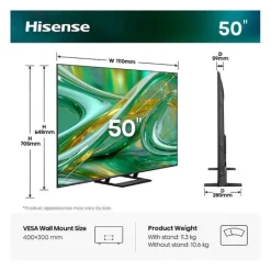 Sale TV MINILED 50" 50E8S Tv De 108 À 146 Cm