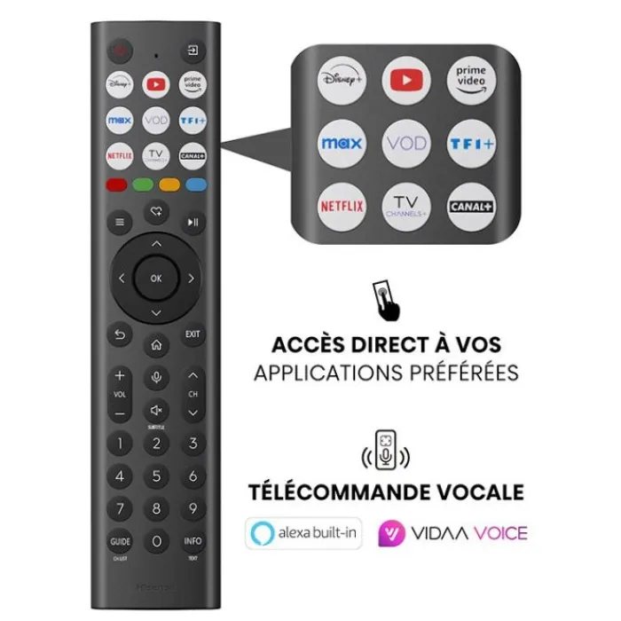 Sale TV QLED 55" 55E7Q PRO Tv De 108 À 146 Cm