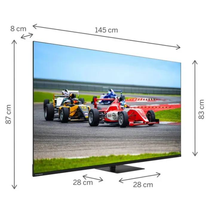 Best TV QLED 65" 65QG7C14 144Hz Tv De 147 À 178 Cm