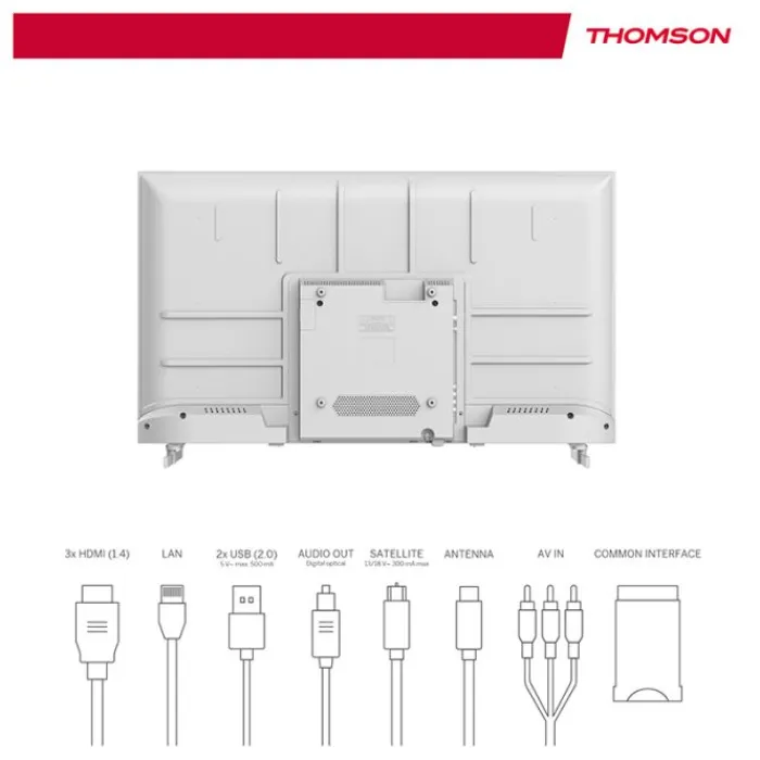 New TV 40'' 40FD2S13W Tv < 108 Cm