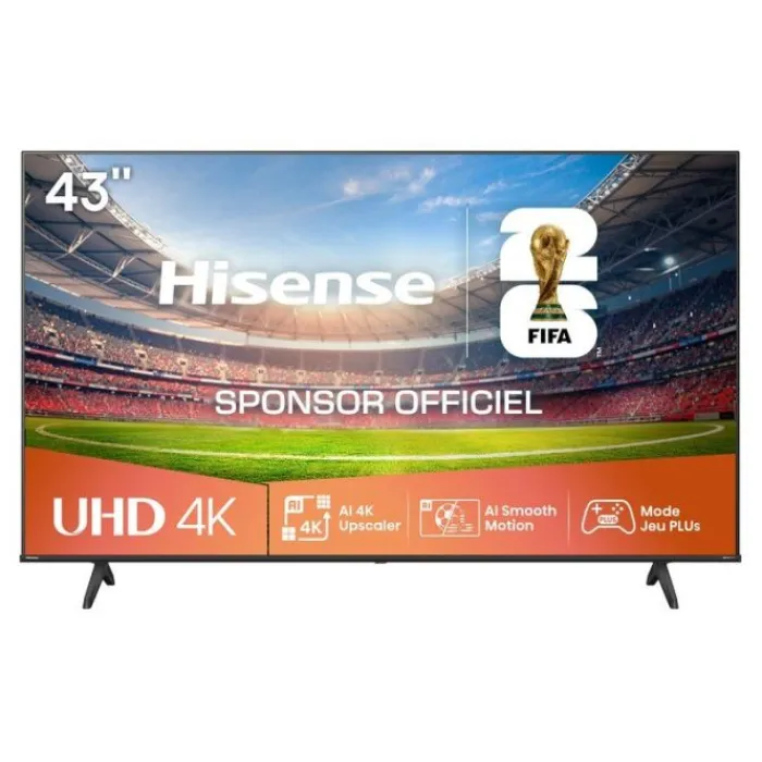 Discount TV UHD 4K 43" 43A6Q Tv De 108 À 146 Cm