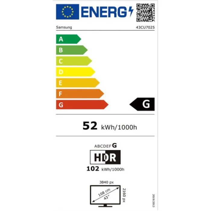 Clearance TV UHD 4K 43'' 43CU7025 Tv De 108 À 146 Cm