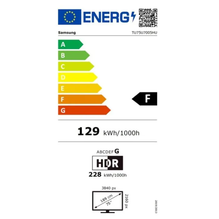 Clearance TV UHD 4K 75" 75U7005H Tv De Plus De 179 Cm