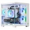 Sale Unité centrale Gamer BLANC-R5/16Go/480Go/RTX5050-6Go/W11-Reconditionné Grade A+ Ordinateur De Bureau Reconditionné|Pc Gamer