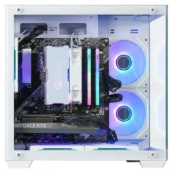 Sale Unité centrale Gamer BLANC-R5/16Go/480Go/RTX5050-6Go/W11-Reconditionné Grade A+ Ordinateur De Bureau Reconditionné|Pc Gamer