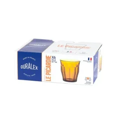6 verres Picardie vermeil 31cl Vaisselle, Linge De Table