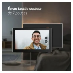 Hot Visiophone connecté EP7 2K avec panneau solaire Sonnette Et Visiophone