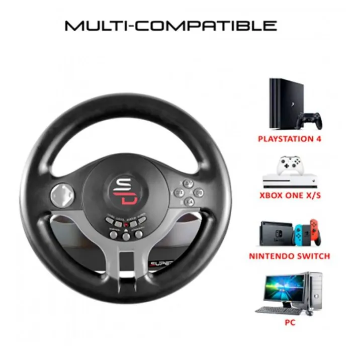 Volant SV200 Multiplateforme Simulation|Manette, Casque, Protection Console